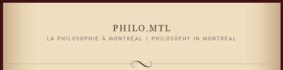 Philosophie  Montral - Philosophy in Montreal(100x403)